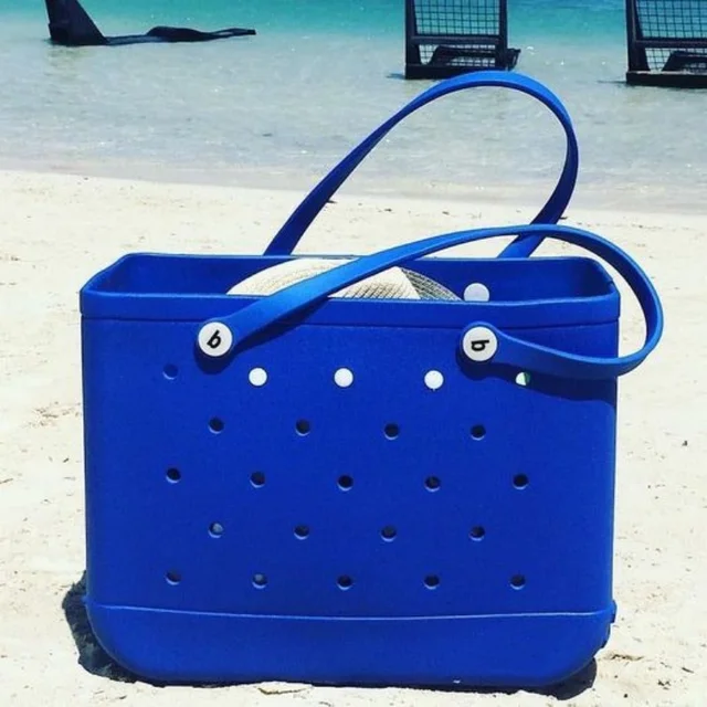 XL Waterproof Beach Tote Bag – EVA Rubber Handbag 5