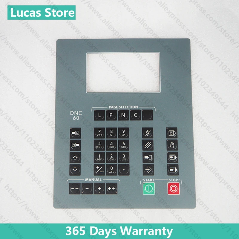 

DNC60 Membrane Keysheet Keypad Keyboard for DNC60 DNC 60 System Controller Front Overlay Membrane Film Foil