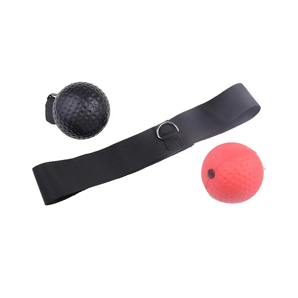 1 Set Headband Boxing Rebound Ball High Elasticity Flexibility Fitness Training Head Training Speed Boxing Ball Gym Use
