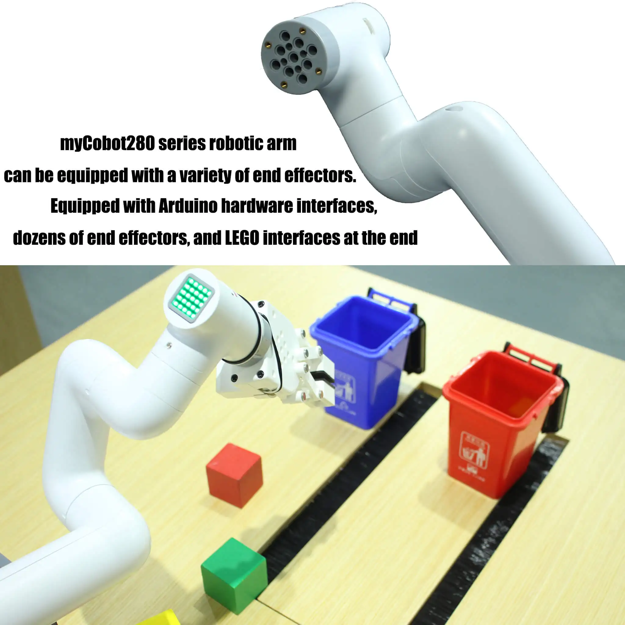 Elephant Robotics myCobot 280 for Arduino 6 DOF Collaborative Robot Educational Desktop Programming Robot Arm 5