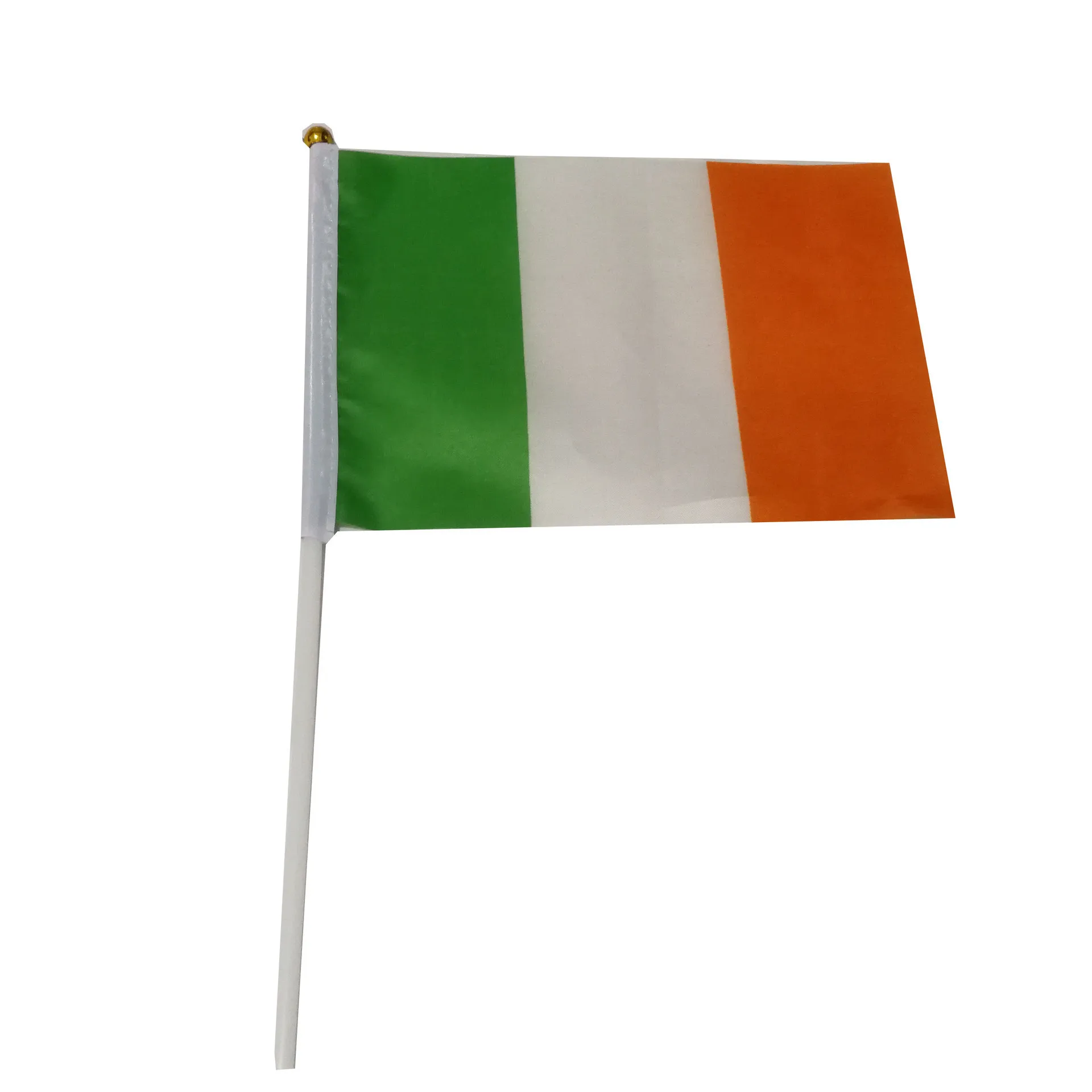 

CCHJ Ireland hand flag 100 (21*14cm)Ireland hand flag with plastic pole