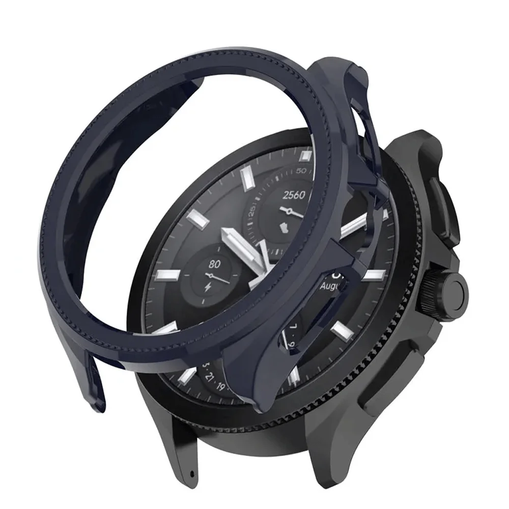Durable Smart Watch Protective Case Cover - Hard PC Shell Frame Bumper