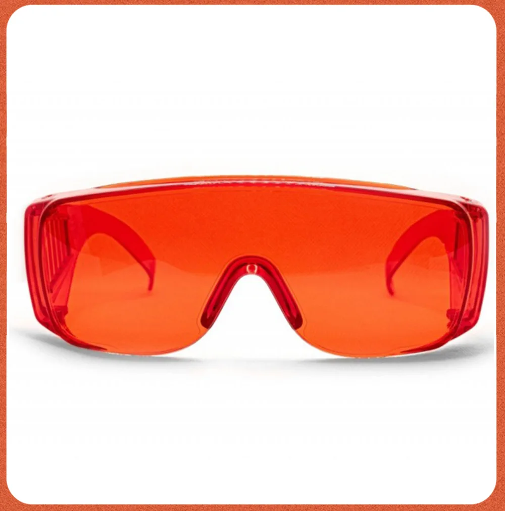 Red Lens 100% blue light Blocking goggle Glasses Green light Blocking Fashions handsome style Men Computer Glasses