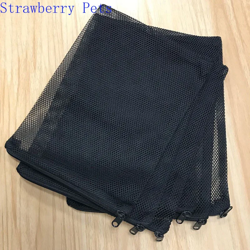 5Pcs Filter Mesh Bag Aquarium Pond For Bio Ball Carbon Media Ammonia Fish Tank Isolation Bag Accessories