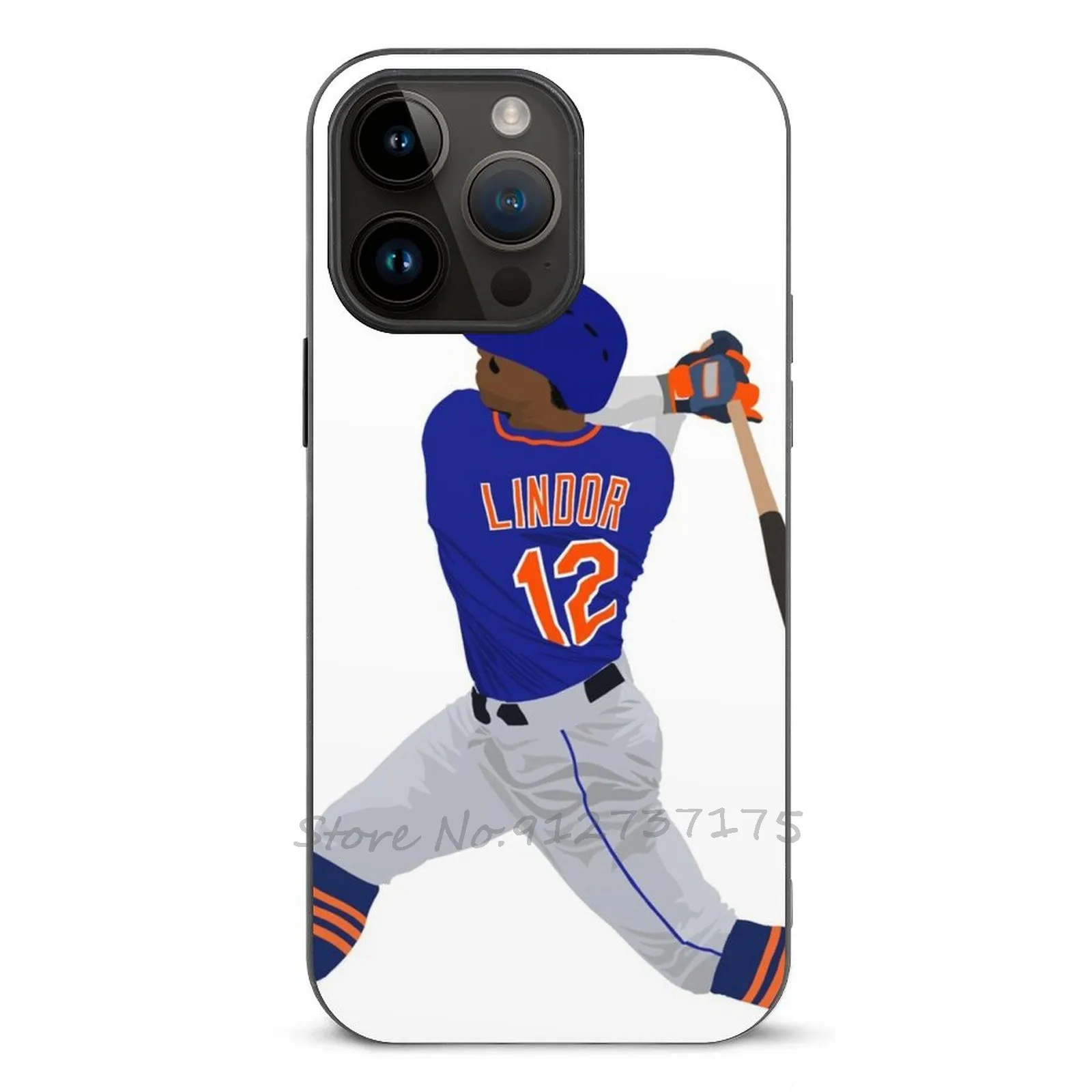 Custodia Per Telefono Francisco Lindor Per Iphone 14 13 12 11 Plus Pro Max Mini Xr 7 8 Cover Custodia In Fibra Di Pelle Francisco Lindor Francisco