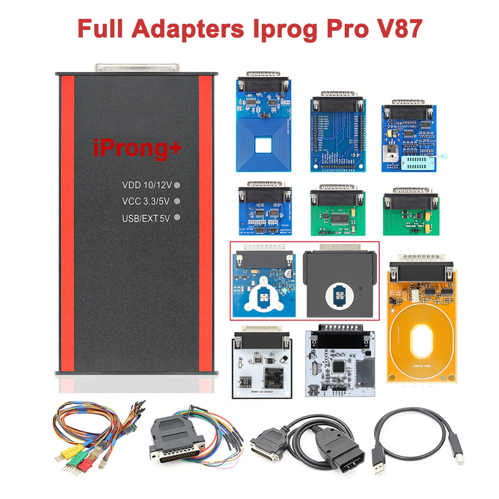 

Адаптеры IPROG Pro V86, ECU Программатор, ключевой инструмент, поддержка IMMO, замена Carprog/Tango/Digiprog