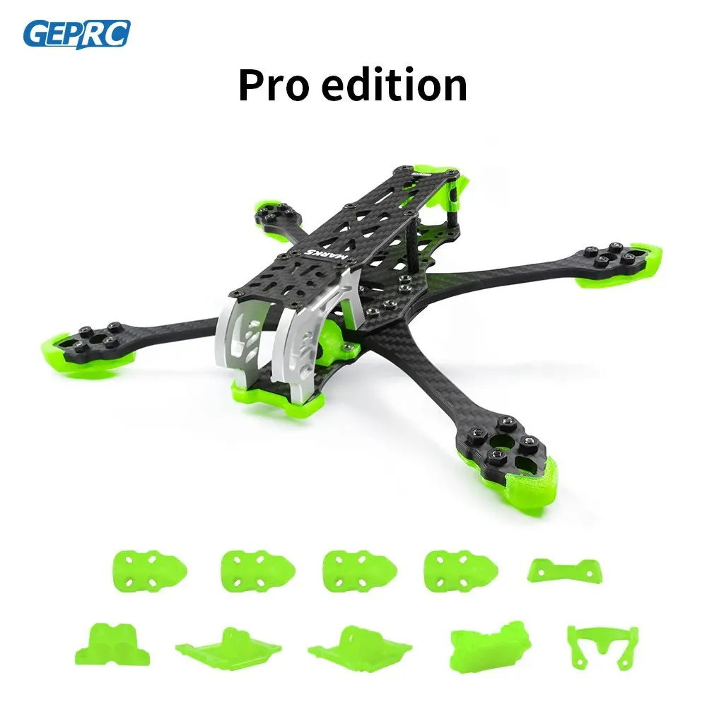 GEPRC GEP-MK5 Frame Suitable For Mark5 Series Drone Carbon Fiber For DIY RC FPV Quadcopter Freesryle Drone Accessories Parts thumbnail 6