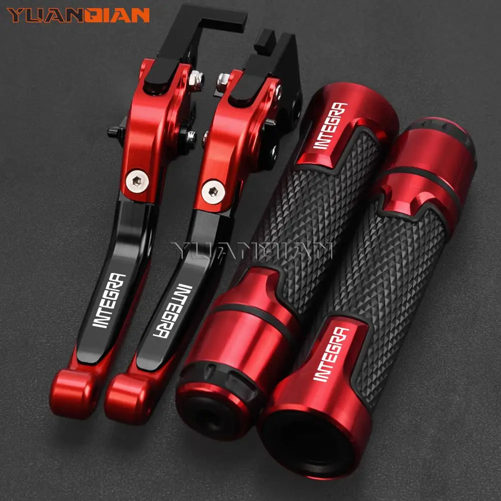 

For HONDA INTEGRA NC750D 750 DCT 2013-2022 2021 2020 2019 Motorcycle Extendable Adjustable Brake Clutch Levers & Handlebar grips