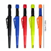 2.8mm Solid Carpenter Pencil Set with Pen Cover, Long Nosed Deep Hole Mechanical Pencil Black/Blue Marking pen for Carpenter 6