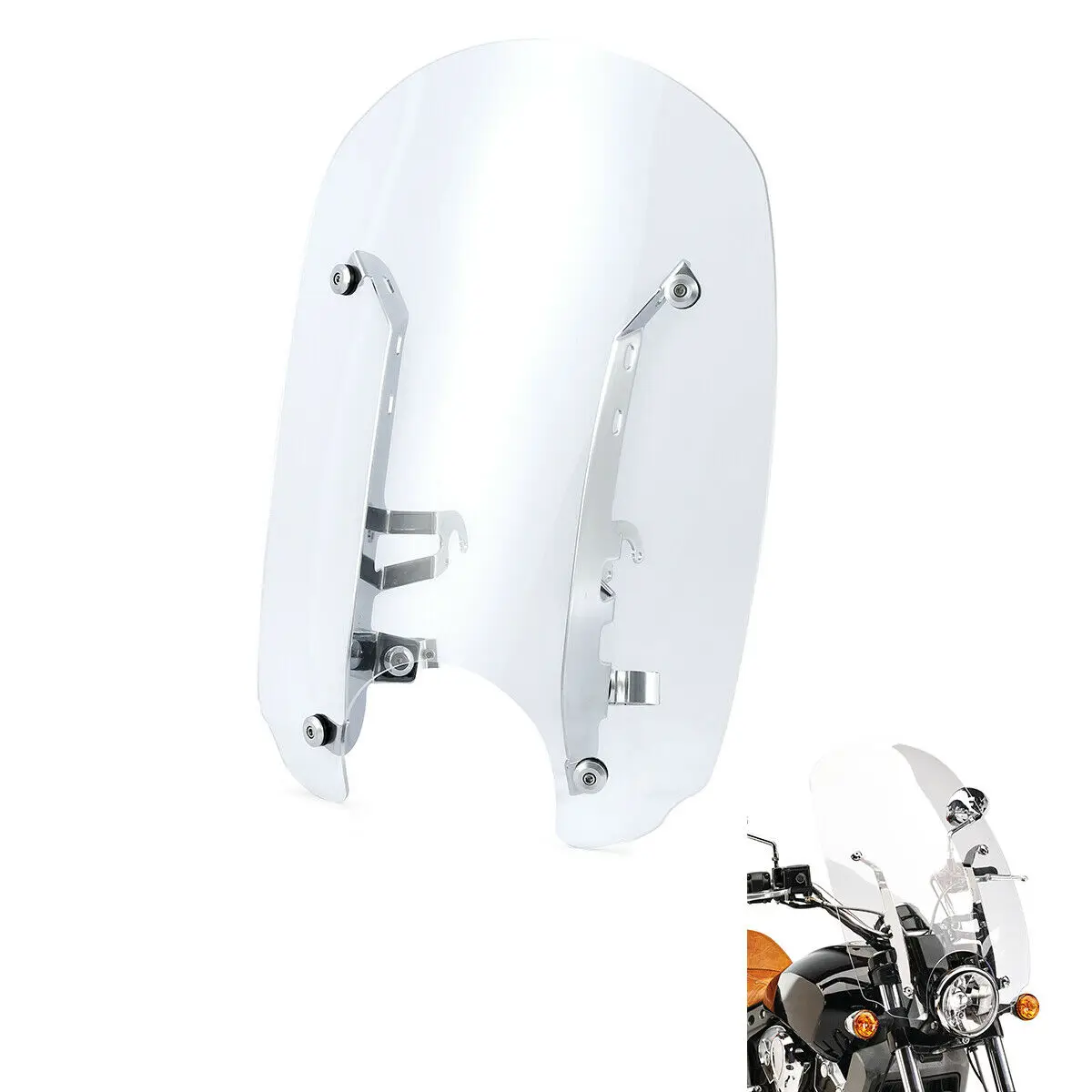 

Motorcycle Clear Front Windshield For Indian Scout Bobber Sixty ABS 100th Anniversary 20 Scout Sixty ABS 19-20 Scout 2015-2020
