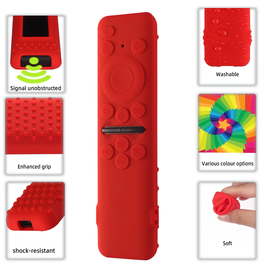 Samsung TV Remote Control Protective Sleeve For BN59-01432 Anti-Drop Silicone Cover Case