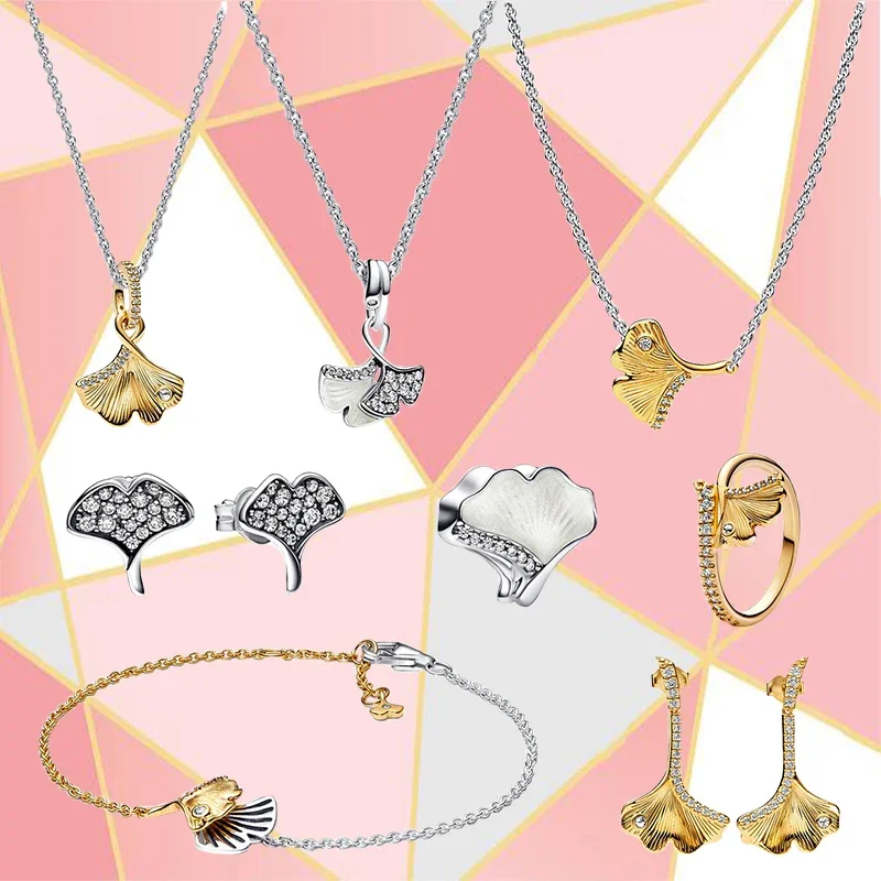 

Колье и браслет из серебра 2022 пробы с бусинами в форме листьев