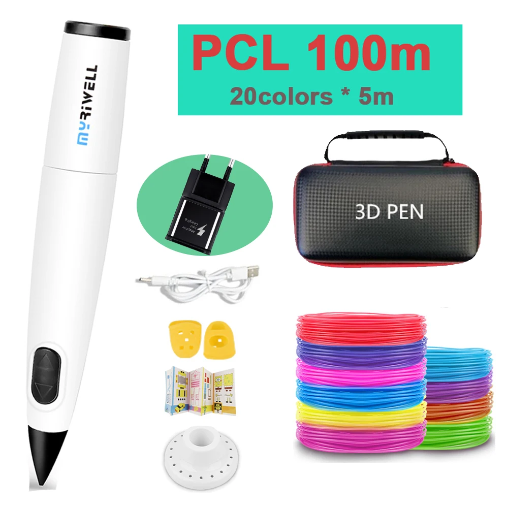 New Wireless 3d Pen For Kids With Pcl Filament Low Temperature