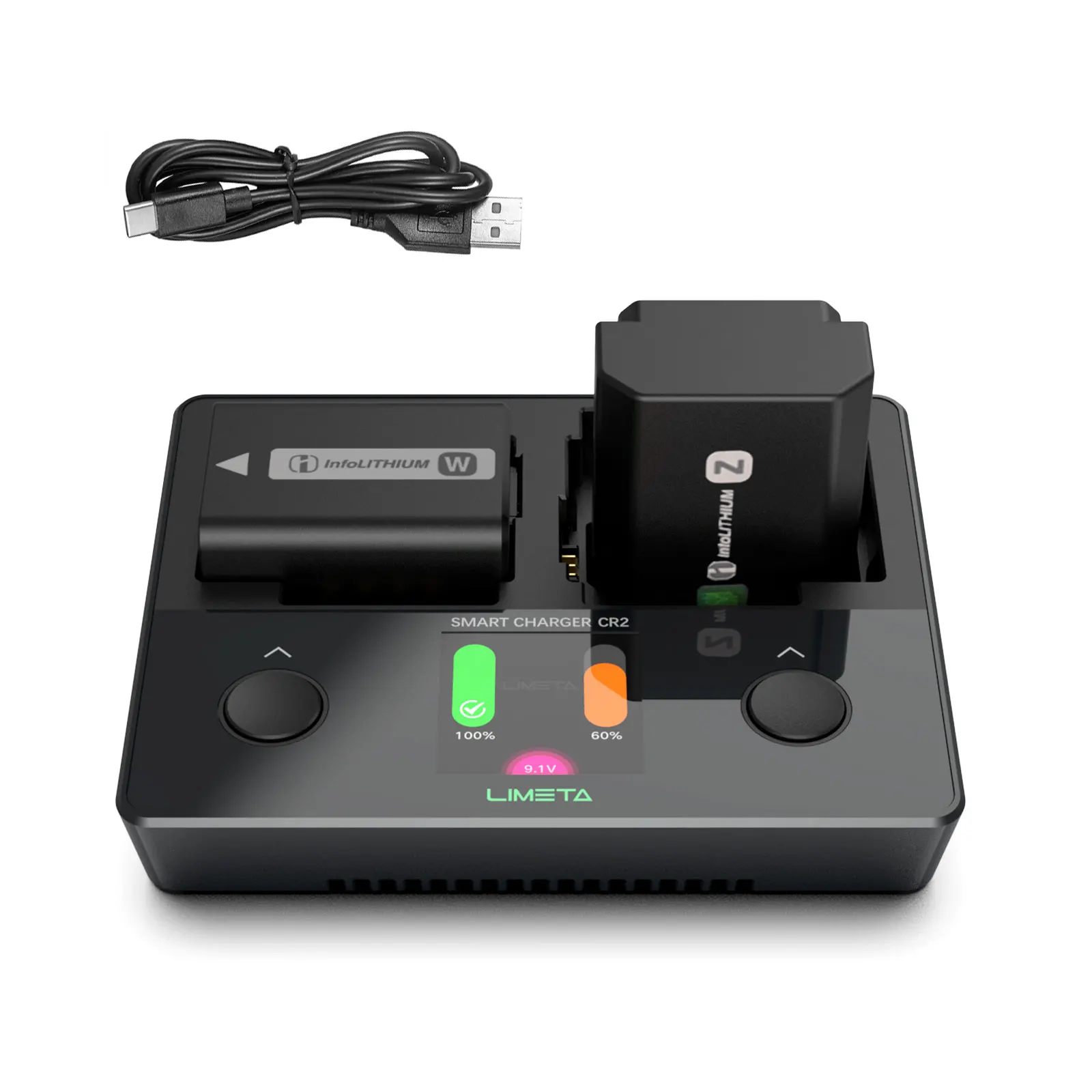 Caricabatterie Doppio ISDT Per Sony NP-FZ100/FW50/BX1: Ricarica Rapida E Display LCD!