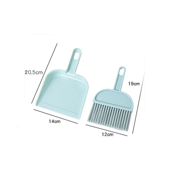Home Mini Cleaning Brush Small Broom Dustpans Set Desktop Sweeper Garbage Cleaning Shovel Table Household Tools desktop broom set