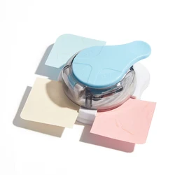 3 In 1 R4 R7 R10 Plastic Punching Machine DIY Card Paper Hole Punch Circle Pattern Photo Cutter Tool Scrapbooking Puncher