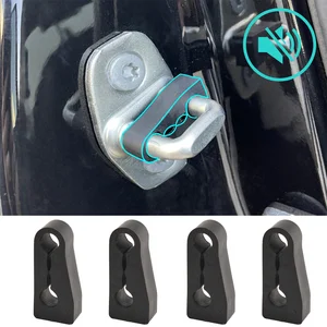 4pcs Car Door Lock Sound Deadener Damper Buffer For Peugeot 208 308 508 2008 3008 For Citroen C3 C4 C5 DS3 DS4 DS5 Deaf Seal