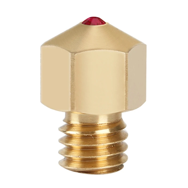 

Upgrade 0.4 mm Hardened Brass Nozzle Nozzles for 3D Printer PETG ABS PET