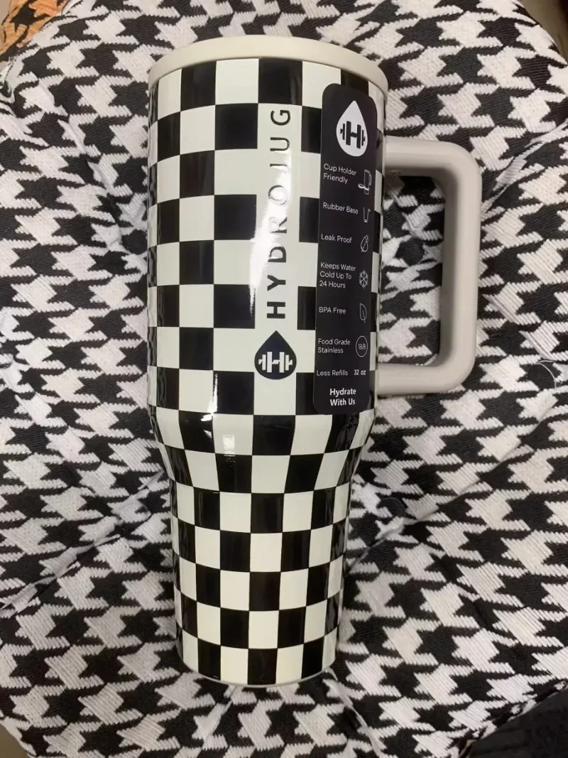 thumbnail image 1 of HydroJug Tumbler 32OZ/40OZ Traveler Straw Lid Stainless Steel Vacuum Insulated Car Mug Double Wall Thermal Iced Travel, 1 of 5