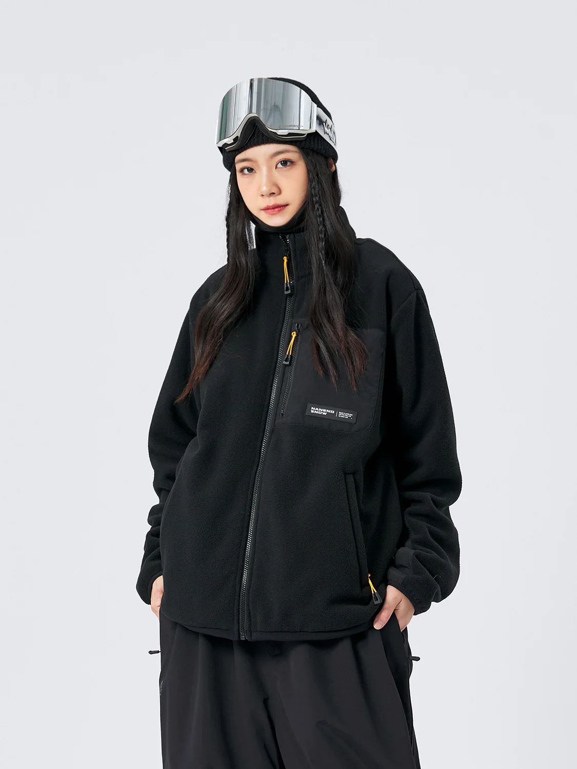Ski Suit Fleece Liner Women's Fleece Outdoor Warm Jacket Jacket Liner Men's Nan'en