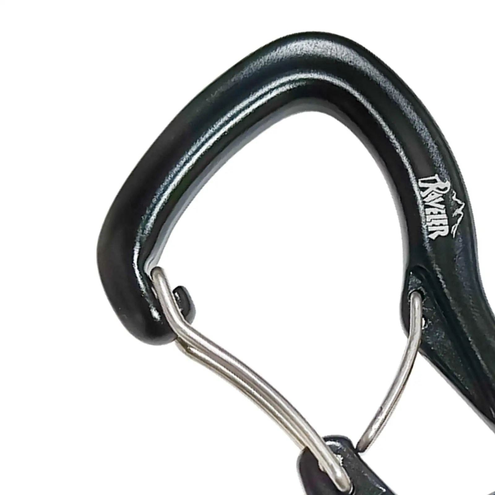 D Shape Hammock Carabiner Buckle Mountaineering Equipment Hook Sport Tools Lightweight 8kN for Backpack Keychain