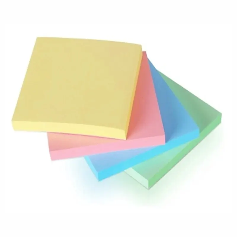 Sticky Notes 400 Sheets 3*3in Self-Adhesive Memo Pads Label Message Stickers For School Office Students