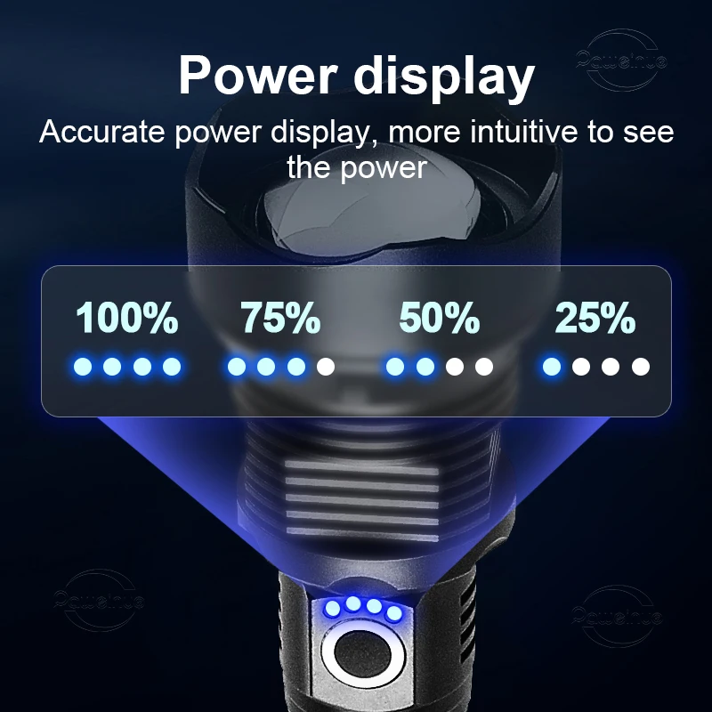 USB  XHP360 LED      ķ  6000mAh     ġ