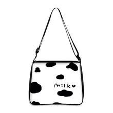  Black And White Geometric Shoulder Bags Women Crossbody Bags Manga Kaneki Ken Ladies Handbag Messenger Bags 