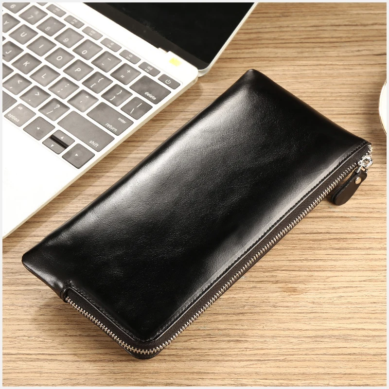 Cowhide Vintage Leather Wallet For Men