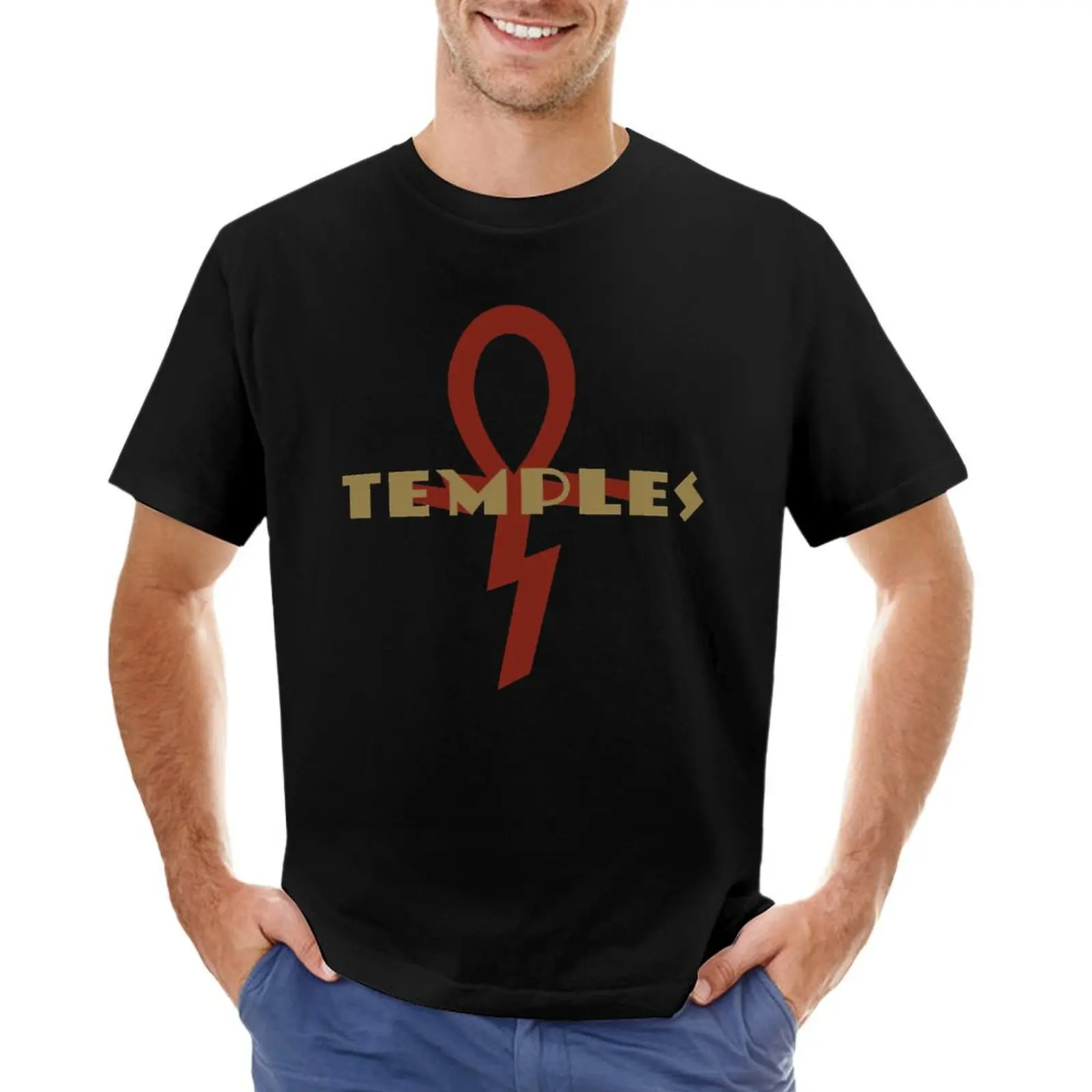 

Temples Logo T-shirt.png T-shirt vintage clothes customs heavyweights tops mens big and tall t shirts