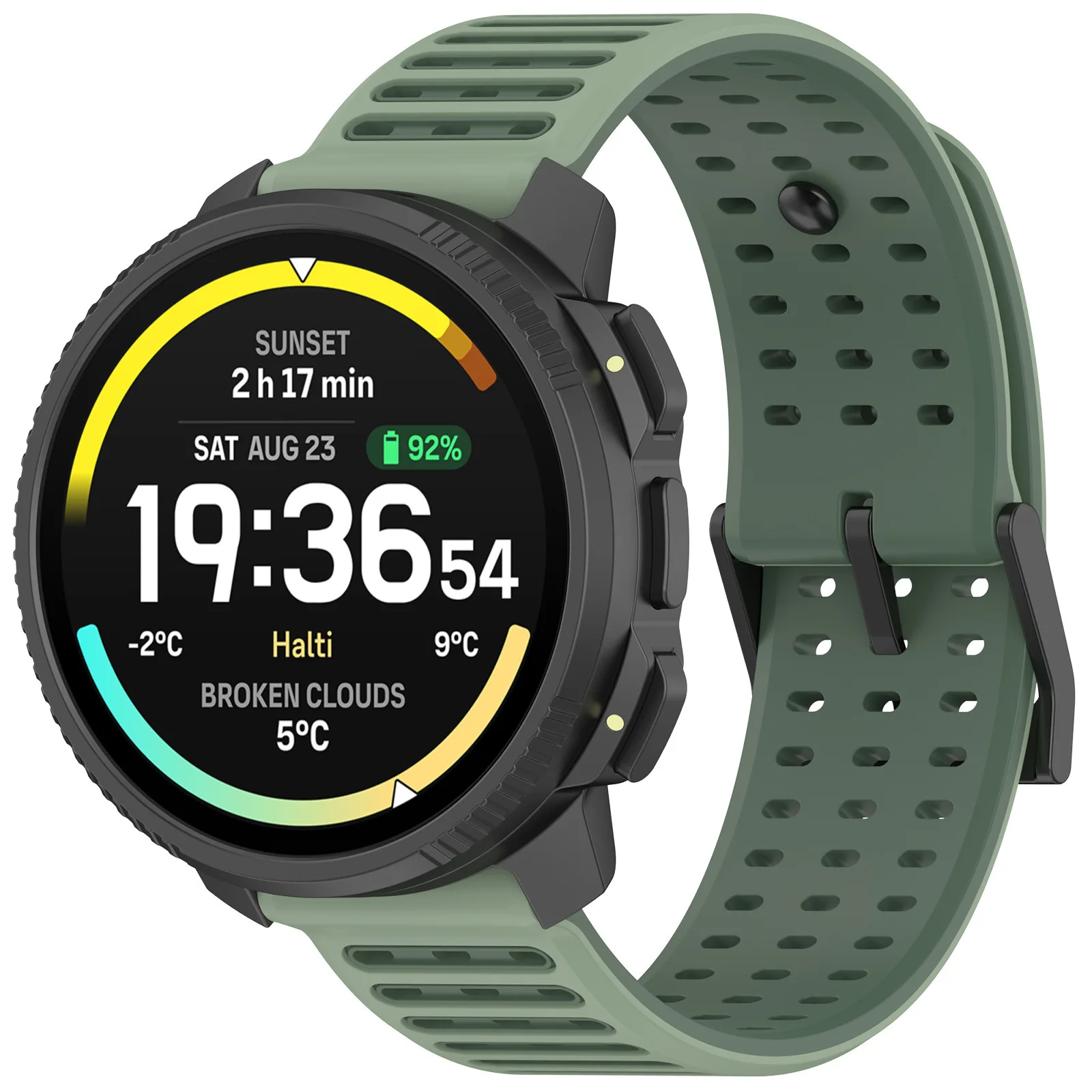 Premium 22mm Silicone Replacement Watch Band - Versatile Wristband Bracelet