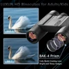 LUXUN 15x25 Compact Binoculars for Adults Kids High Powered Small Telescope for Bird Watching Cruise Ship Travel Hiking Camping 3