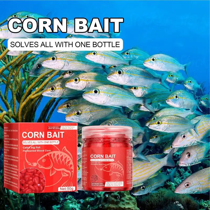 Baiting Fish Corn Universal Fish Bait With Bright Color And Strong Flavor  Anglers Fishing Equipment For Crucian Carp Tilapia Eel