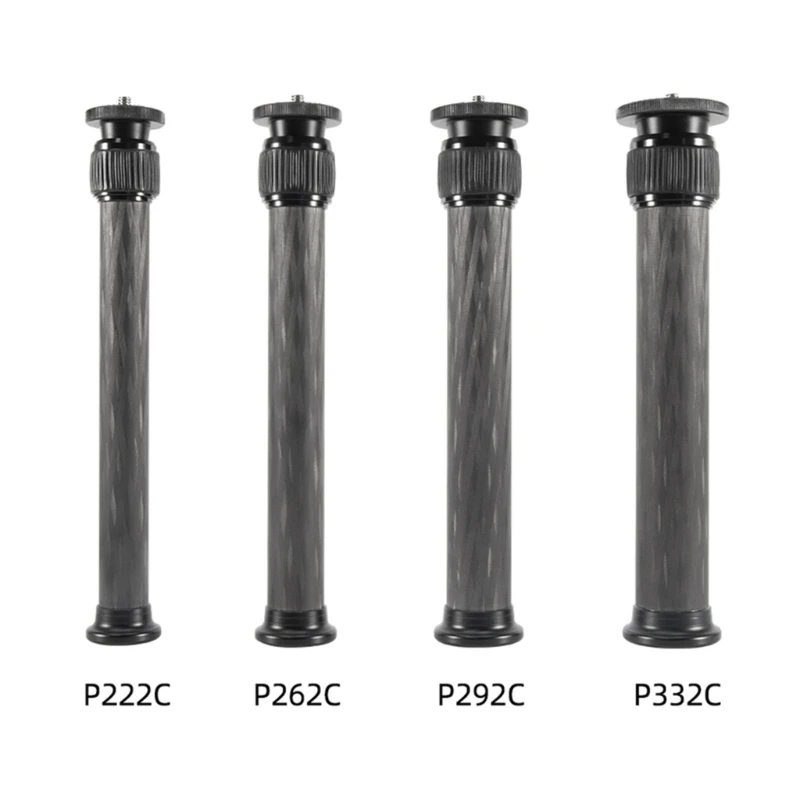 Tripod Extender 1/4 to 3/8 Thread Tripod Extension Tube Tripod Center Column Gimbal Extension Pole Handheld Extension