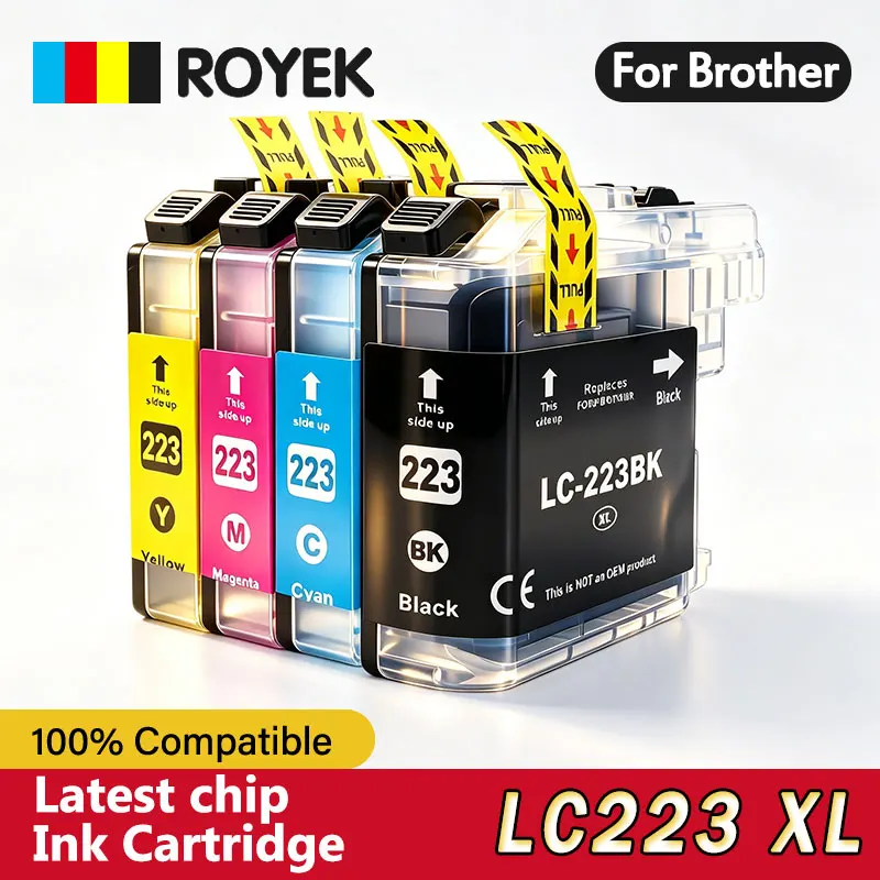 223XL Ink Cartridge For Brtoher LC 223 LC223 XL Compatible DCP-J562DW J4120DW MFC-J480DW J680DW J880DW J4620DW J5720DW Printer