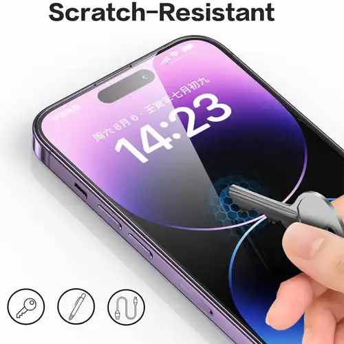 Tempered Glass for iPhone 14 Pro 15 16 17 18 13 12 11 Pro Max Screen Protector for iPhone 15 Pro Mica for iPhone 13 14 Pro Glass - Image 4