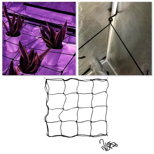 1Db Gyógynövény Növekedés Elasztikus Nettó Új Háló Száraz Szárító Behatoló Fű T2I1 - Image 6
