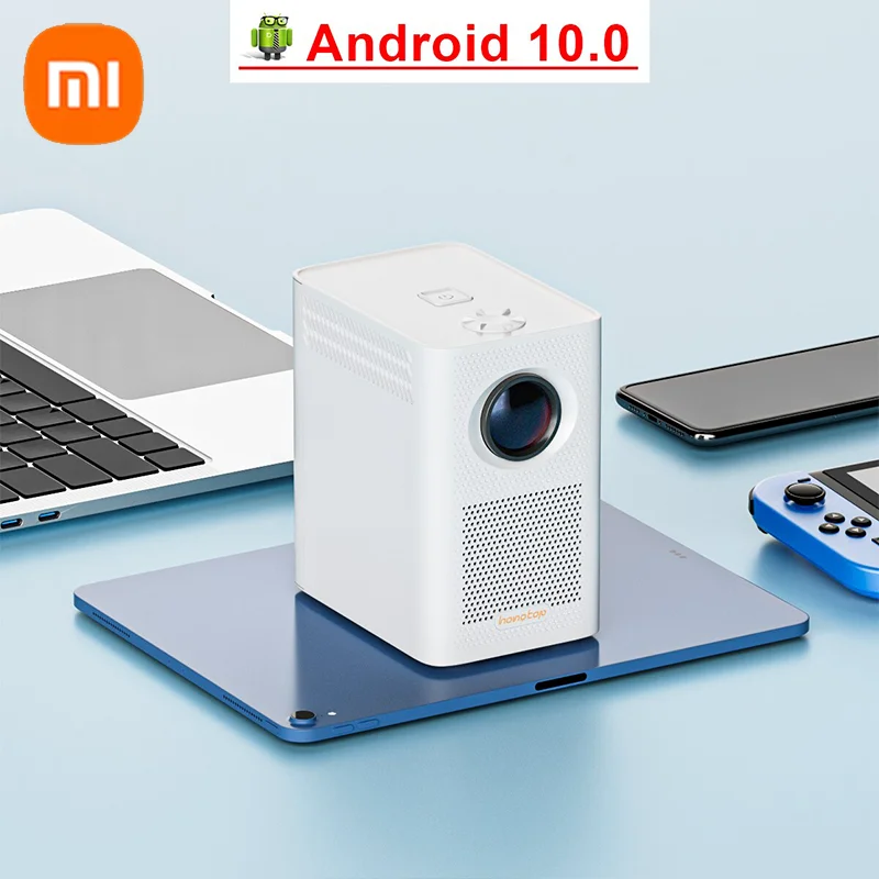 

Xiaomi Portable Smart Projector Mini Projector 1080P 9500L Portable Projector Android Projectors with WIFI and Bluetooth Remote