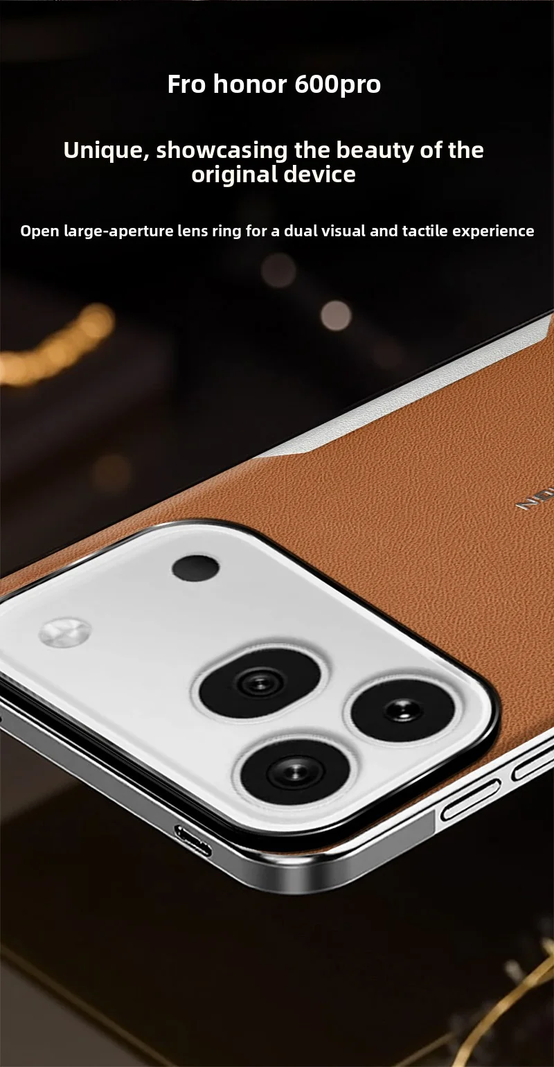 Luxury PU Leather Skin Protective Back Cover Case