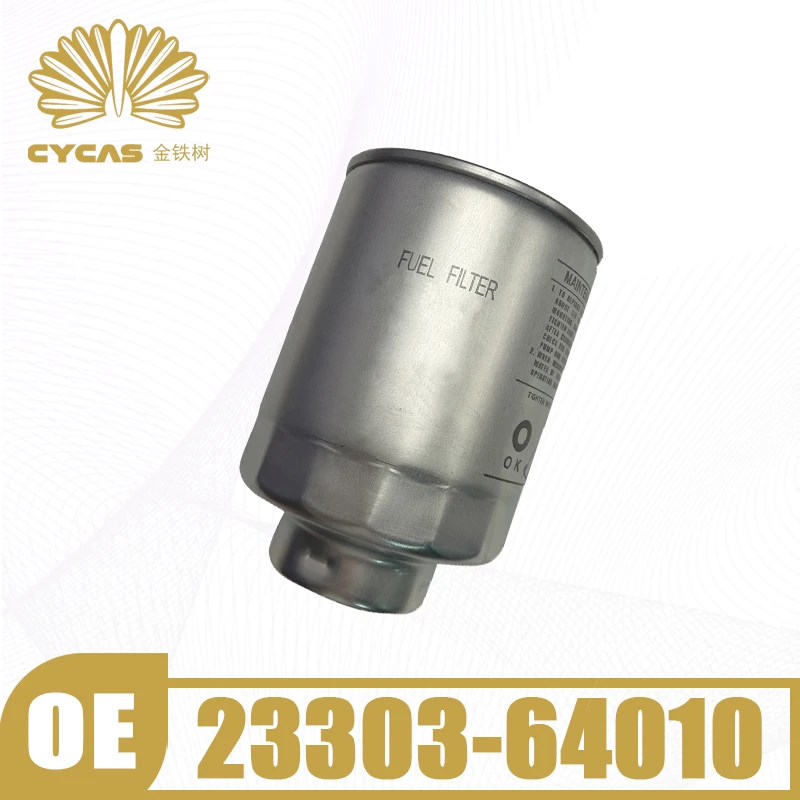 Gold Iron Tree Cycas Marca 23303-64010 Per Toyota Filtro Carburante Camry Hilux Crown 4-Runner Hiace Land Cruiser Corolla Prado Mazda