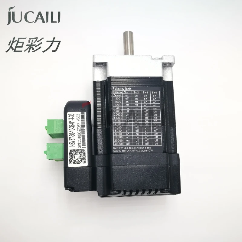 JCL Carriage Control Servo Motor Integrated AC 100W/140W/180W for XP600 Head High Speed 3000RPM 36V