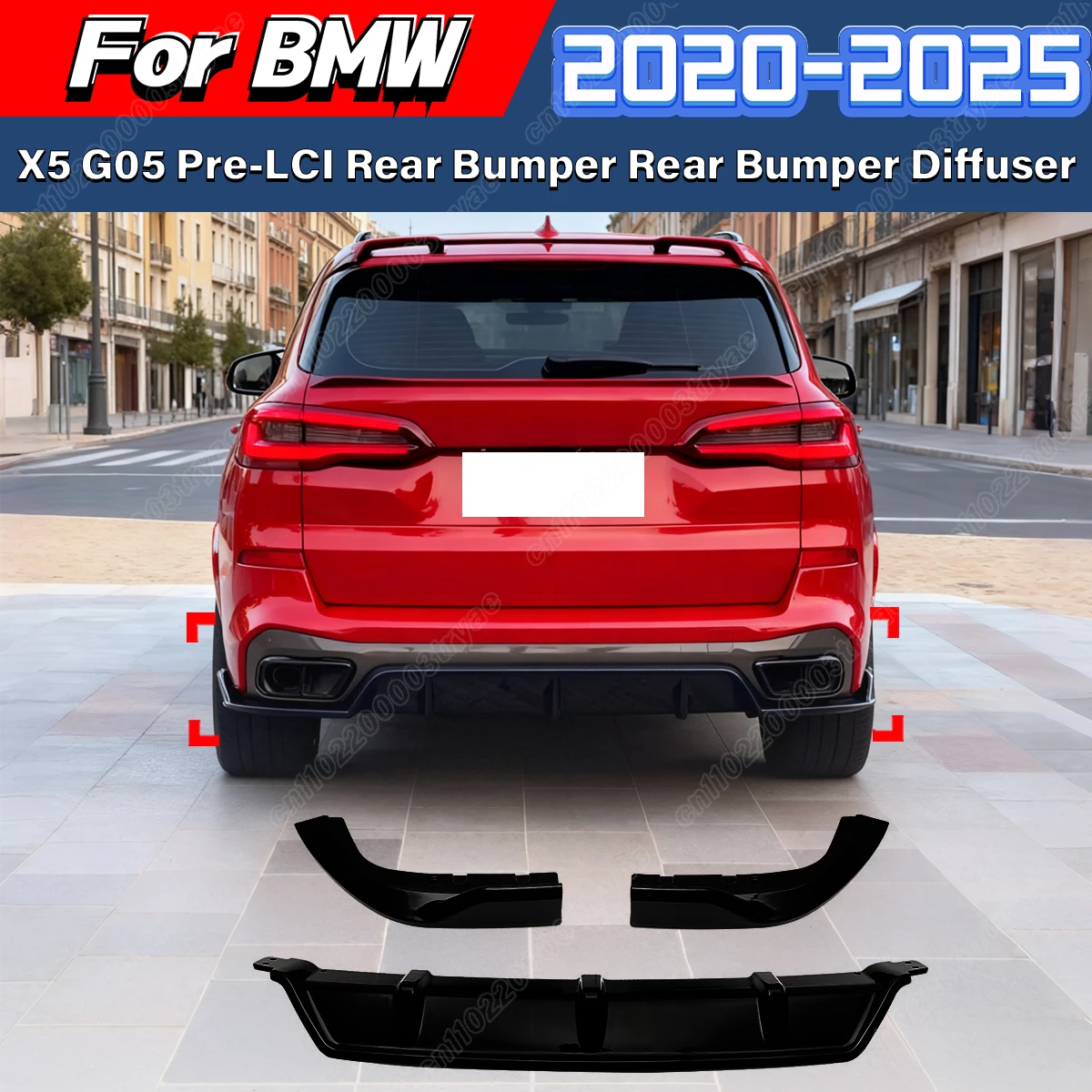 BMW X5 G05 프리-LCI 2020 2021 2022 2023 2024 2025 차량 후면 ..