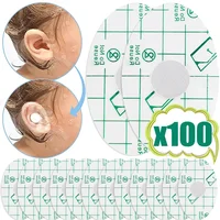 100-20Pc Adhesive Ear Pad Anti-Wear Foot Patch Heel Patch Waterproof Baby Adult Bath Ear Protector for Bathroom Swimming Sticker 1
