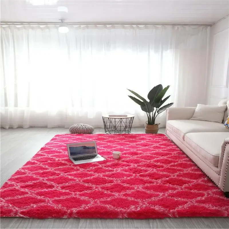 thumbnail image 1 of Alfombra gruesa para sala de estar, alfombra de felpa esponjosa, alfombra para dormitorio de niños, alfombra para ventana, mesita de noche, decoración del hogar, alfombra de terciopelo suave para el s, 1 of 5