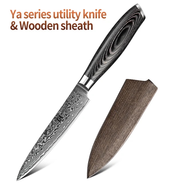 with Wooden sheath
