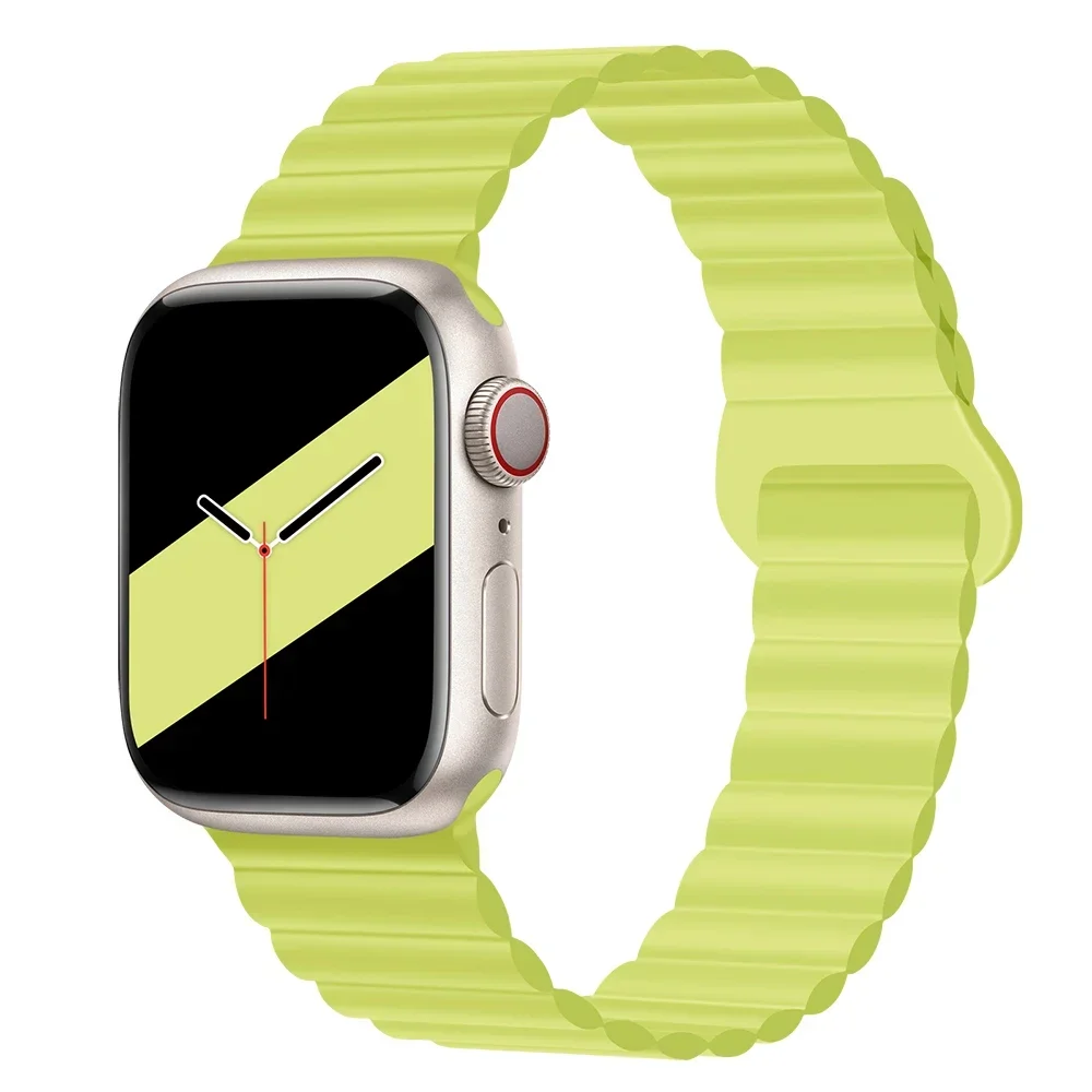 Magnetic Silicone Strap Bracelet