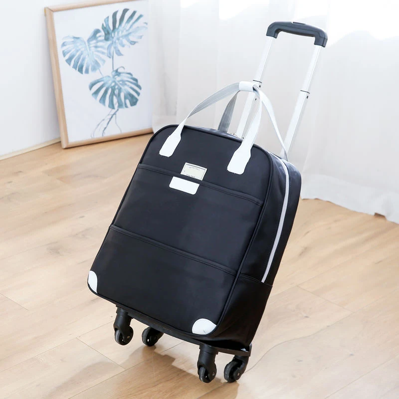 Luggage with Wheels Designer Suitcase Set Trolley Travel Storage