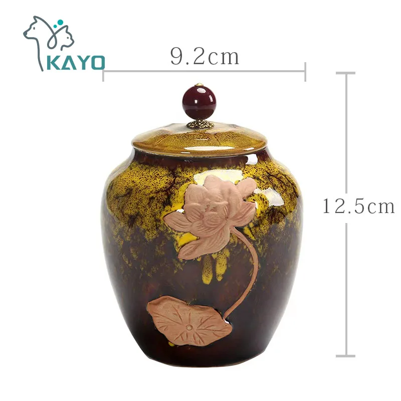 Funeral Ashes Urn For Human Cremation Pet Ashes Holder Keepsake Memory Pal Ceramic Urns Casket For Dog Cat Bird urn