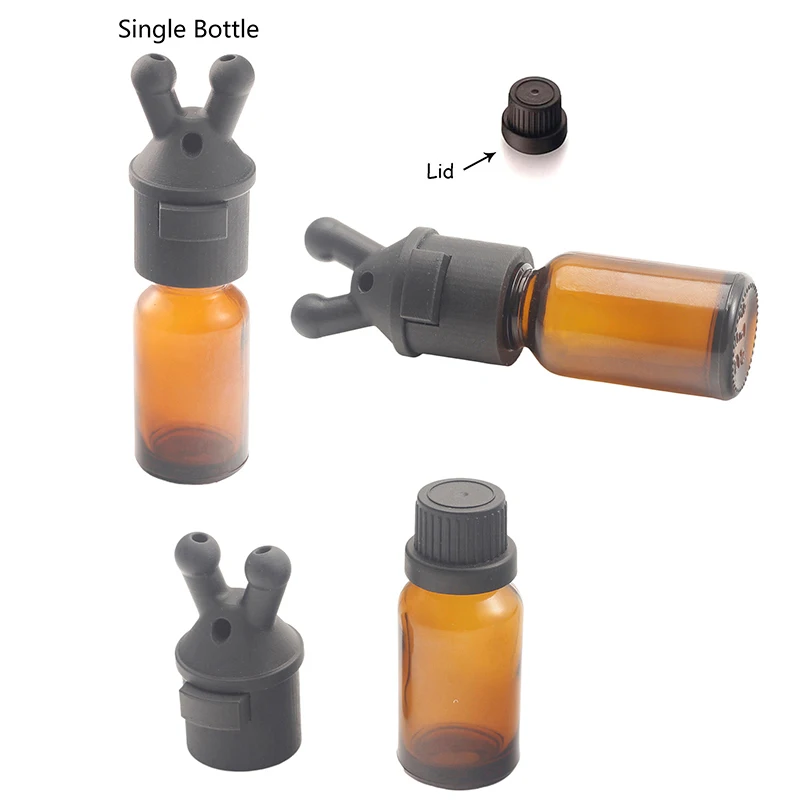 Auslaufsichere Aroma-Inhalatorflasche für ätherische Öle, Mini-Inhalator für ätherische Öle und Parfüm-Inhalator, Spenderflasche für ätherische Öle – Detail 5