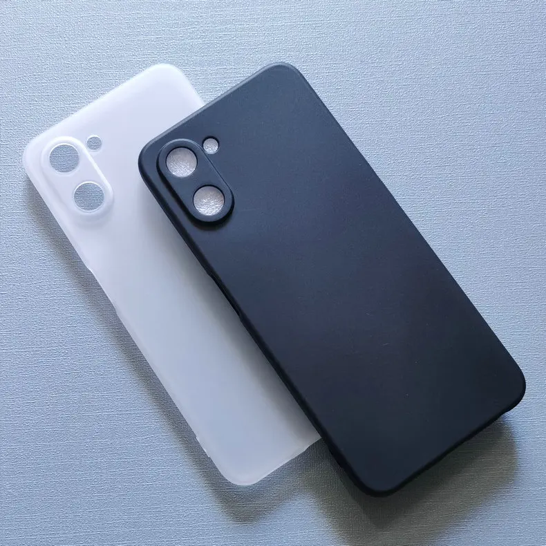 

Black TPU Case For OPPO Realme V20 Camera Protective Shockproof Anti Scratch Case Matte Soft Back Cover For Realme V20 Funda